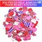 20 colorful foam hearts and 300 self-adhesive heart foam stickers for Valentine's Day DIY craft supplies.